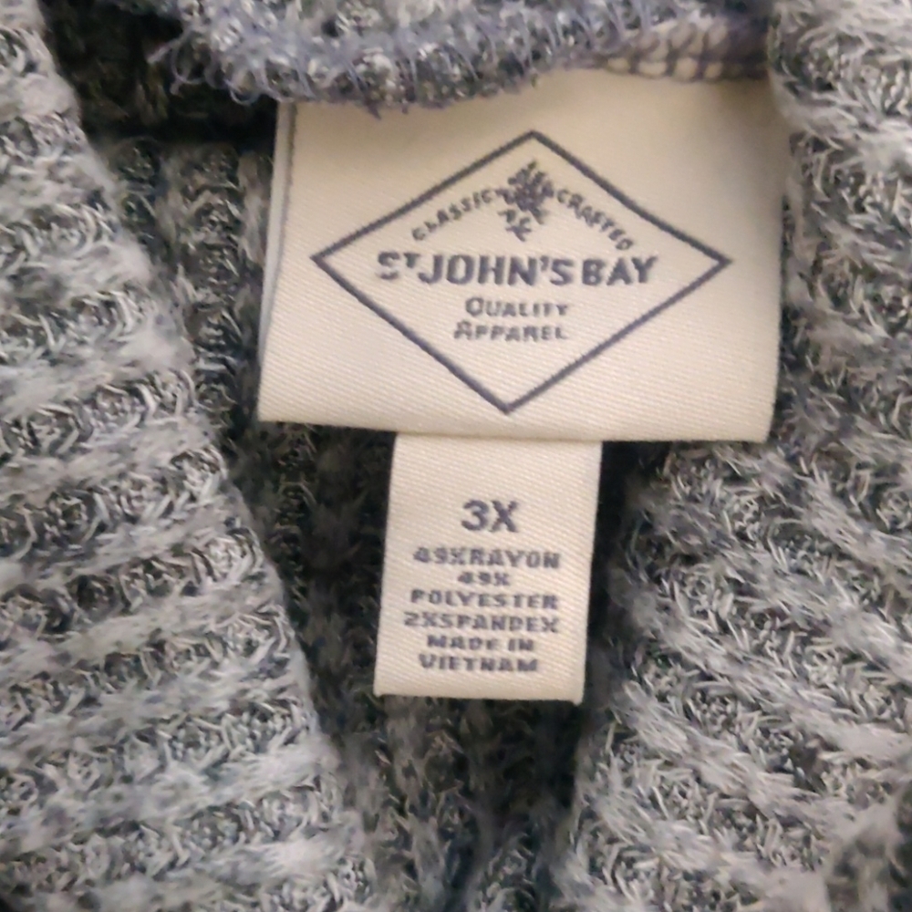 St. John's Bay-Plus Womens Long Sleeve Turtleneck - Picture 7 of 10